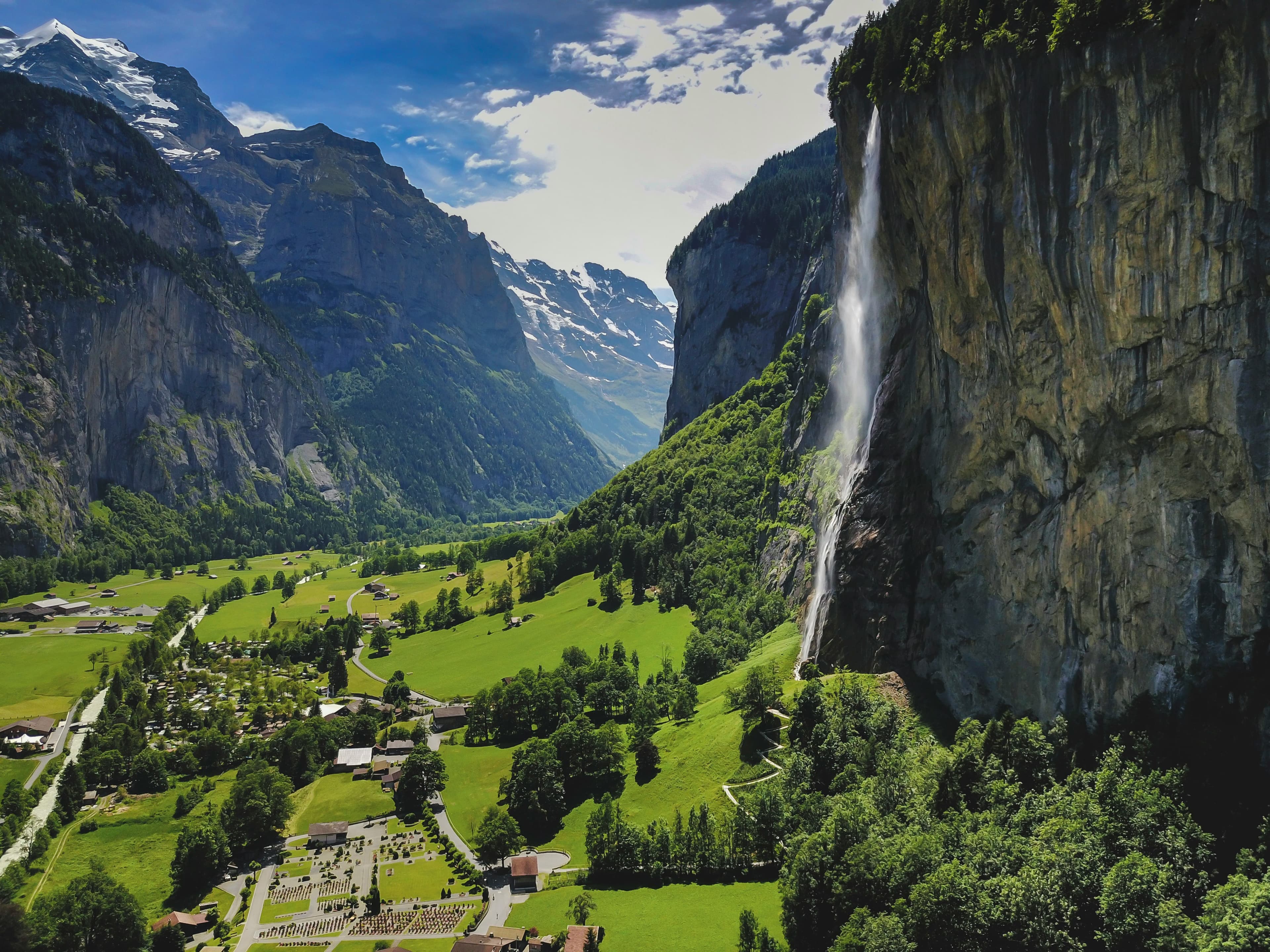 Switzerland alpine escape